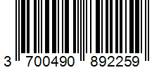 Barcode 3700490892259