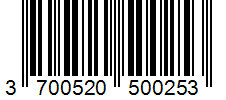 Barcode 3700520500253