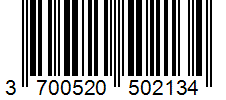 Barcode 3700520502134