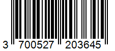 Barcode 3700527203645