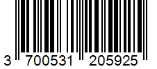Barcode 3700531205925