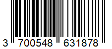 Barcode 3700548631878