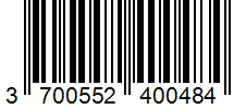 Barcode 3700552400484