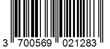 Barcode 3700569021283