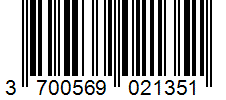 Barcode 3700569021351