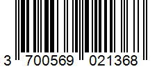 Barcode 3700569021368