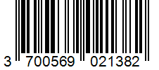 Barcode 3700569021382