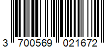 Barcode 3700569021672