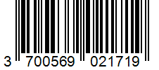 Barcode 3700569021719