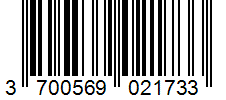 Barcode 3700569021733