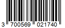 Barcode 3700569021740