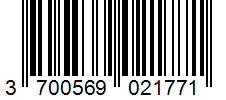 Barcode 3700569021771