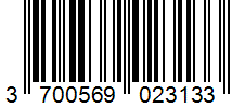 Barcode 3700569023133