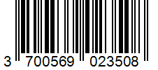 Barcode 3700569023508