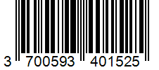 Barcode 3700593401525