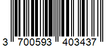 Barcode 3700593403437