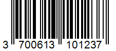 Barcode 3700613101237