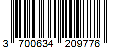 Barcode 3700634209776