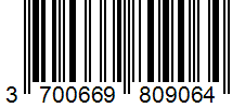 Barcode 3700669809064