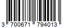 Barcode 3700671794013