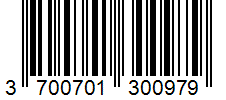 Barcode 3700701300979
