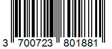 Barcode 3700723801881