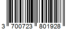 Barcode 3700723801928