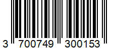 Barcode 3700749300153