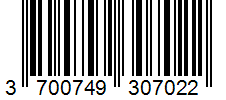 Barcode 3700749307022