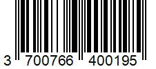 Barcode 3700766400195