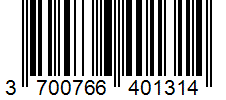 Barcode 3700766401314