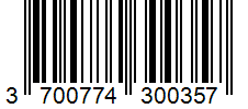Barcode 3700774300357