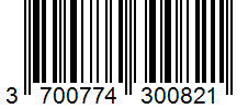 Barcode 3700774300821