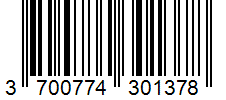 Barcode 3700774301378