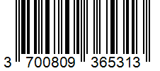 Barcode 3700809365313