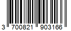 Barcode 3700821903166