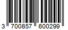 Barcode 3700857600299