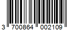 Barcode 3700864002109