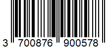 Barcode 3700876900578