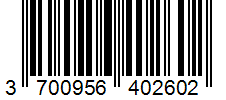 Barcode 3700956402602
