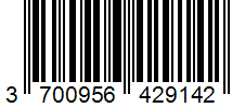Barcode 3700956429142