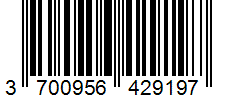 Barcode 3700956429197