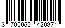 Barcode 3700956429371