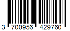 Barcode 3700956429760