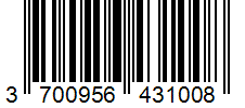 Barcode 3700956431008