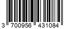 Barcode 3700956431084