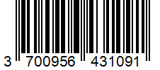 Barcode 3700956431091