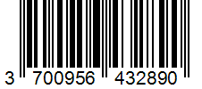 Barcode 3700956432890