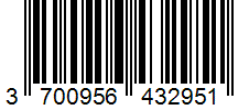 Barcode 3700956432951