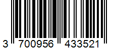 Barcode 3700956433521